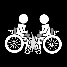 electric wheelchair collision